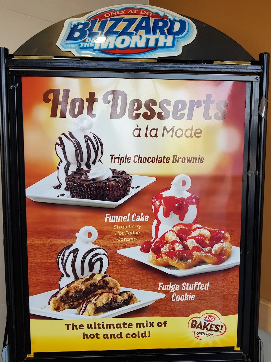 Menu, Dairy Queen Grill & Chill