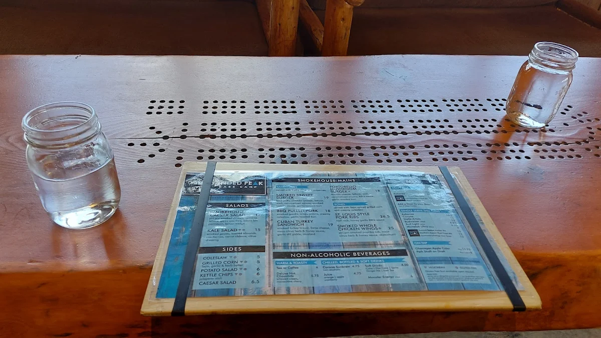 Menu, Banded Peak Base Camp