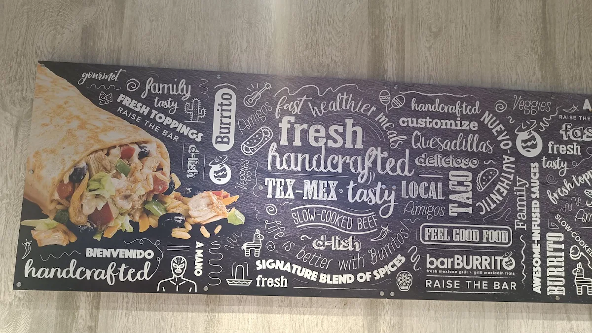 Menu, barBURRITO