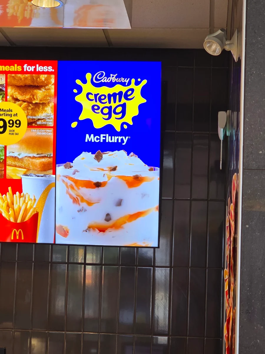 Menu, McDonald's