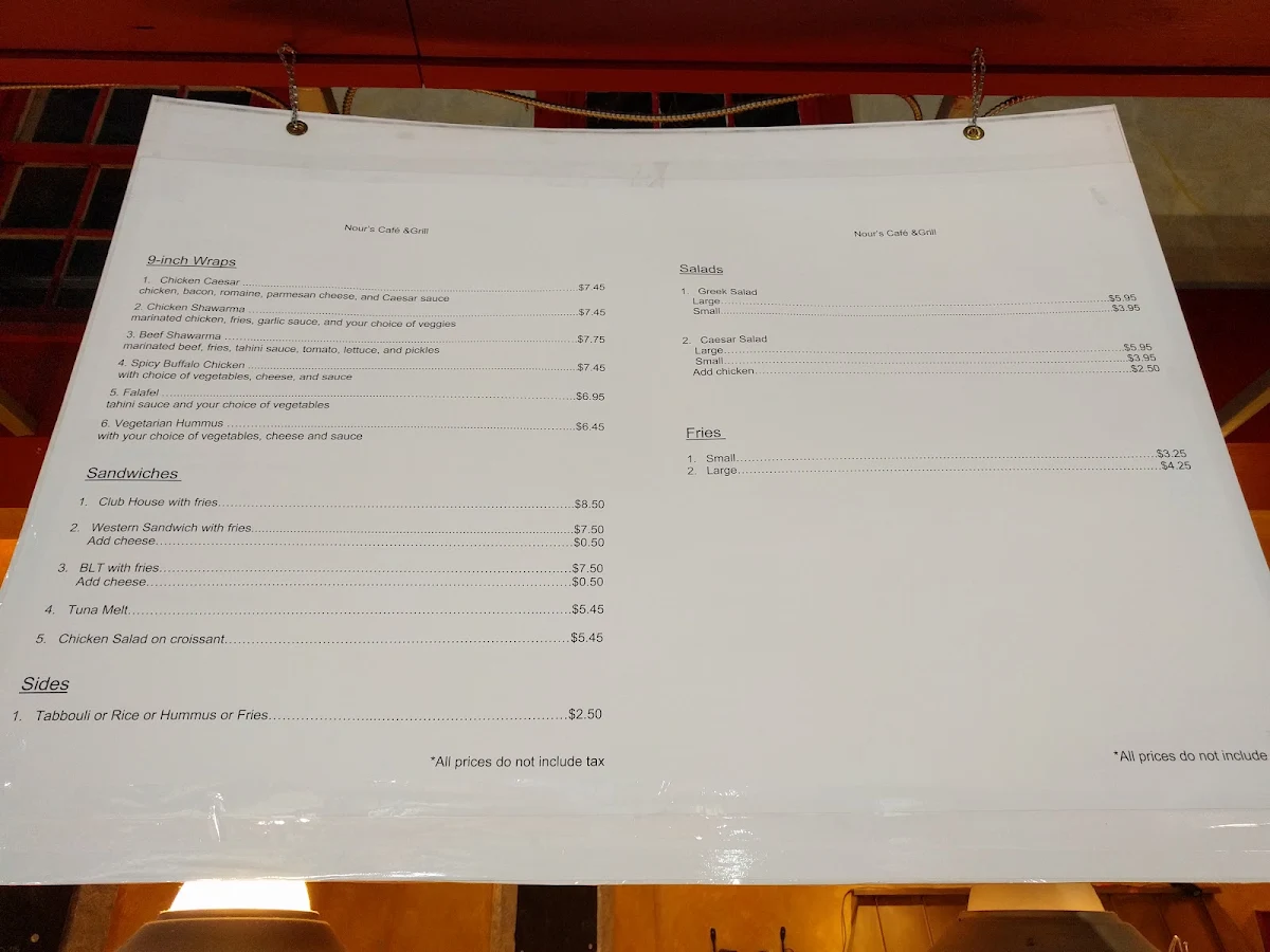 Menu photo 1