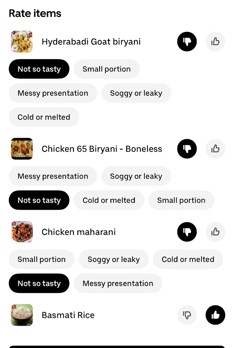Menu, RICE AND CURRY - TAKE OUT