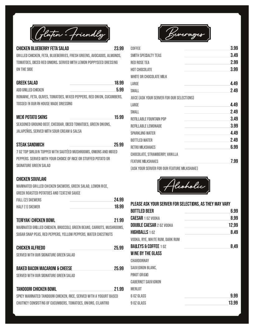 Menu photo 1