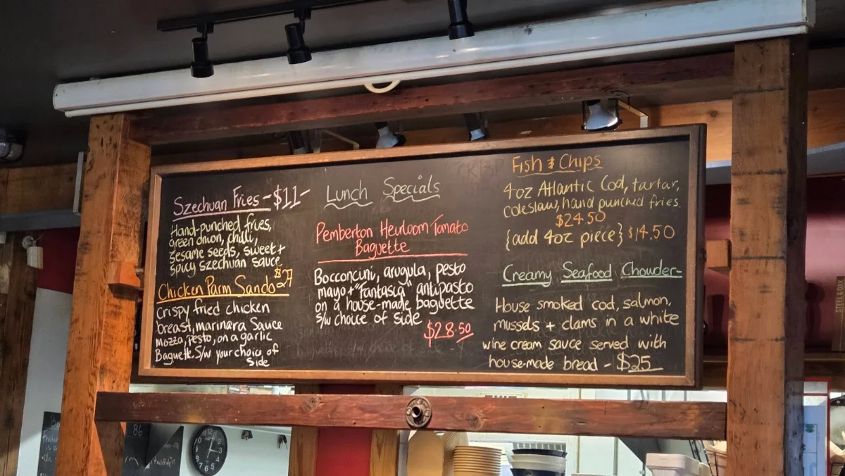 Menu, The Pony