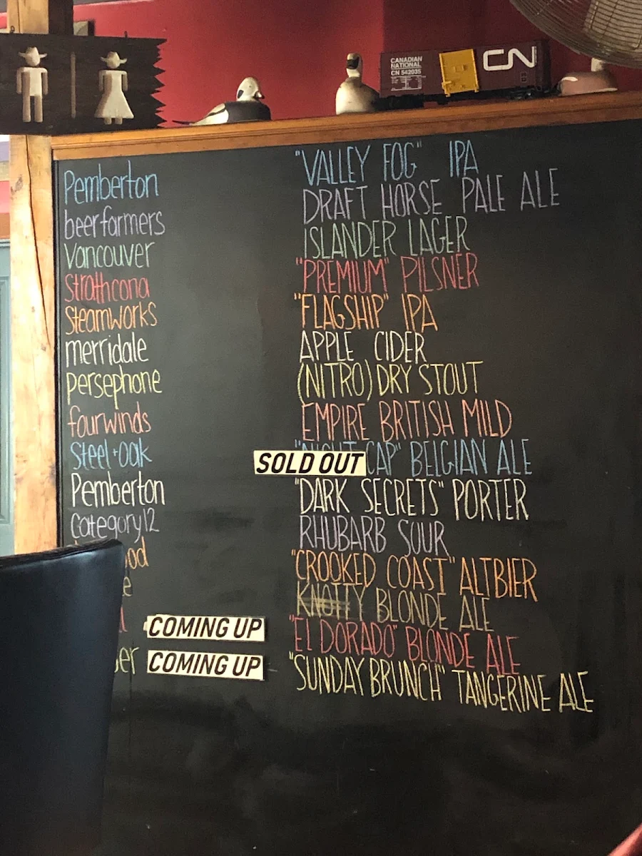 Menu, The Pony