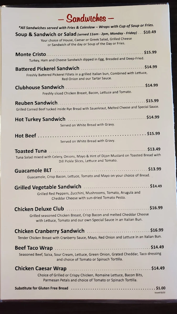 Menu photo 1
