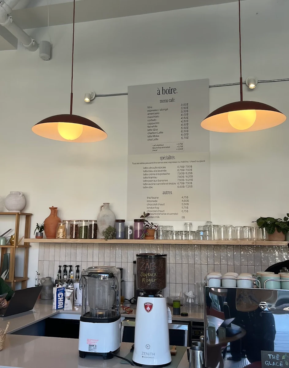 Menu, Le Patio