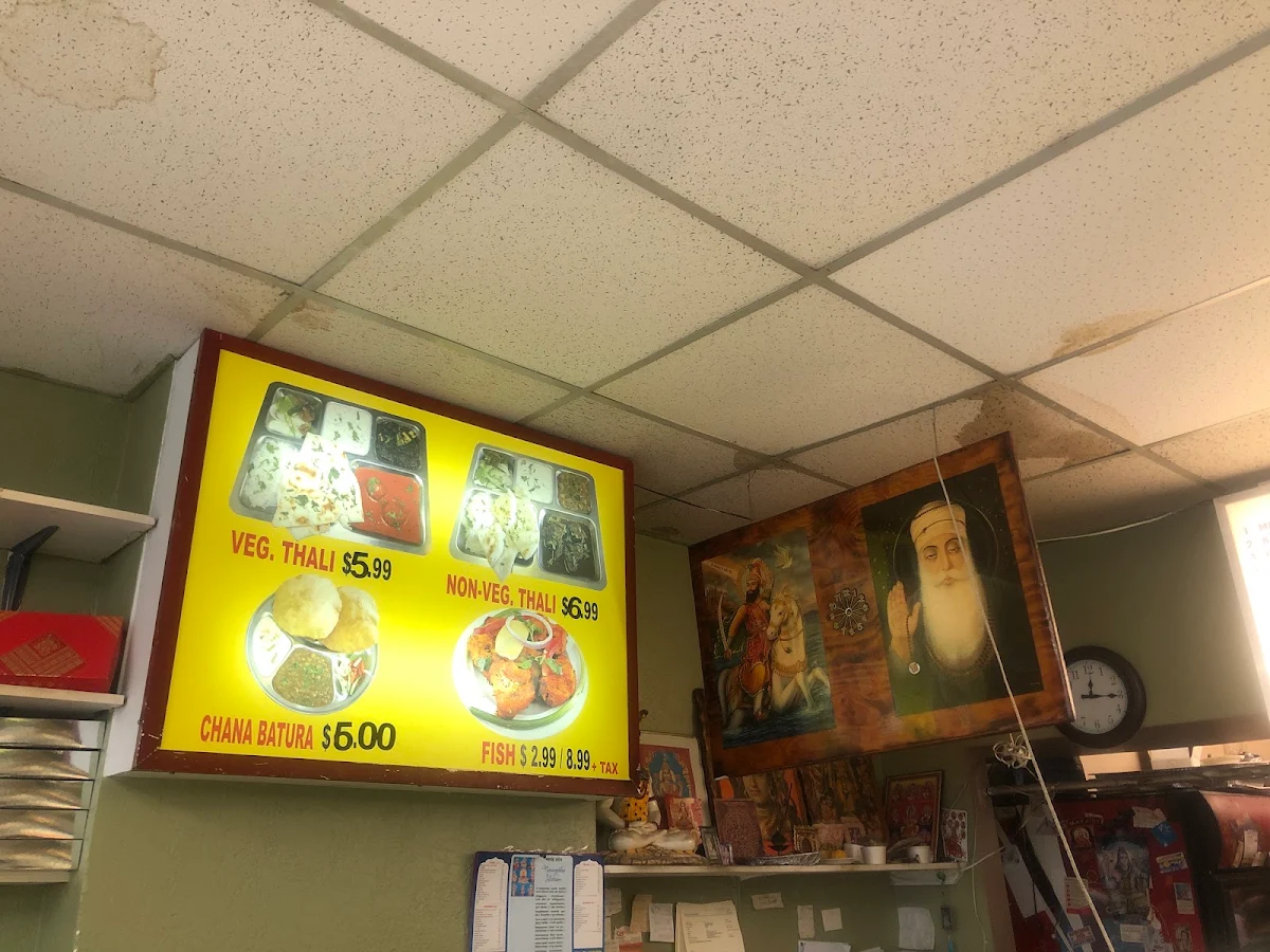 Menu, Asian Sweets & Restaurant