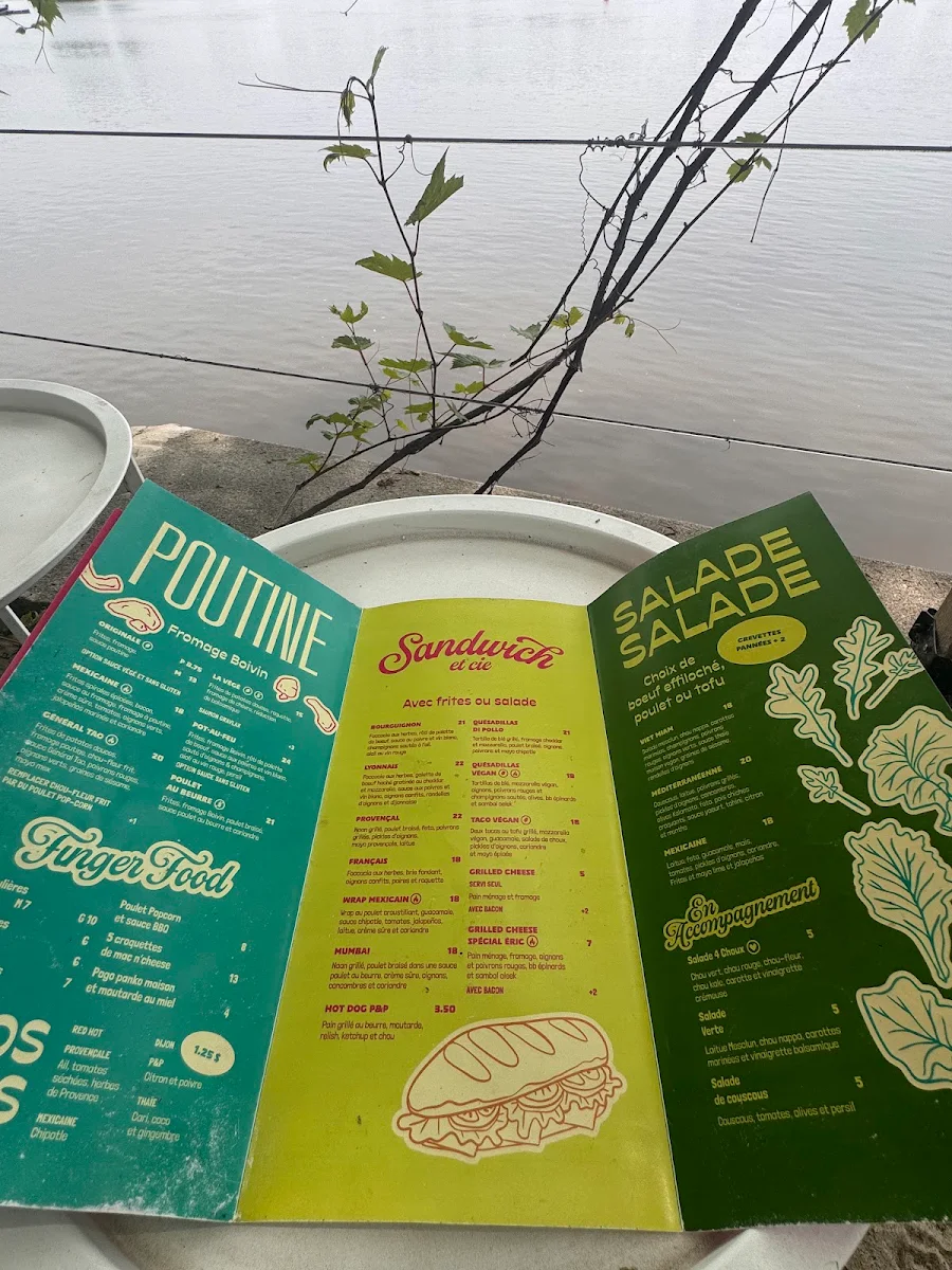 Menu, Patate et Persil