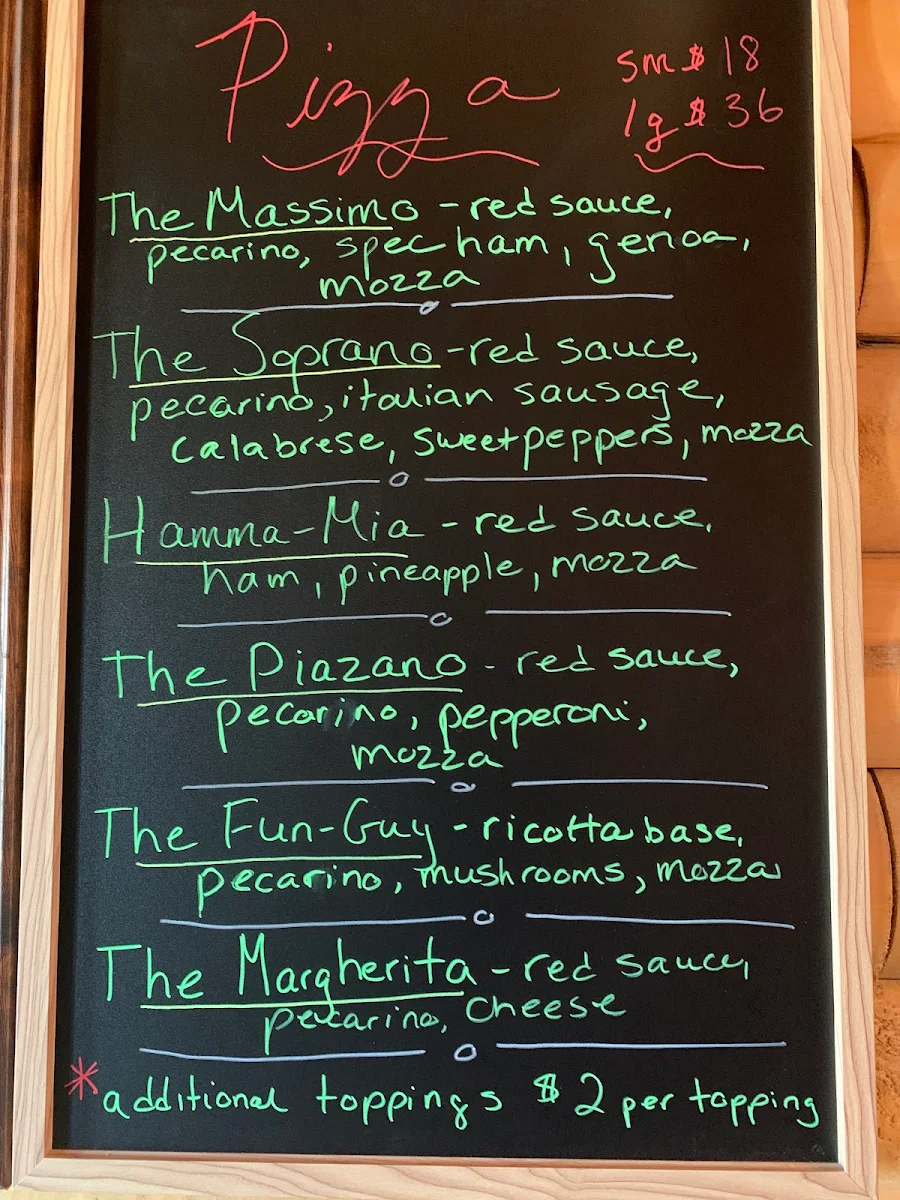 Menu photo 1