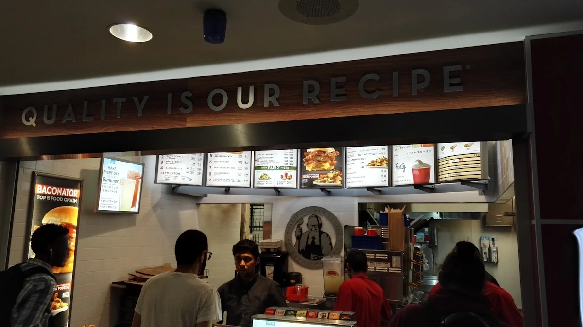 Menu, Wendy's
