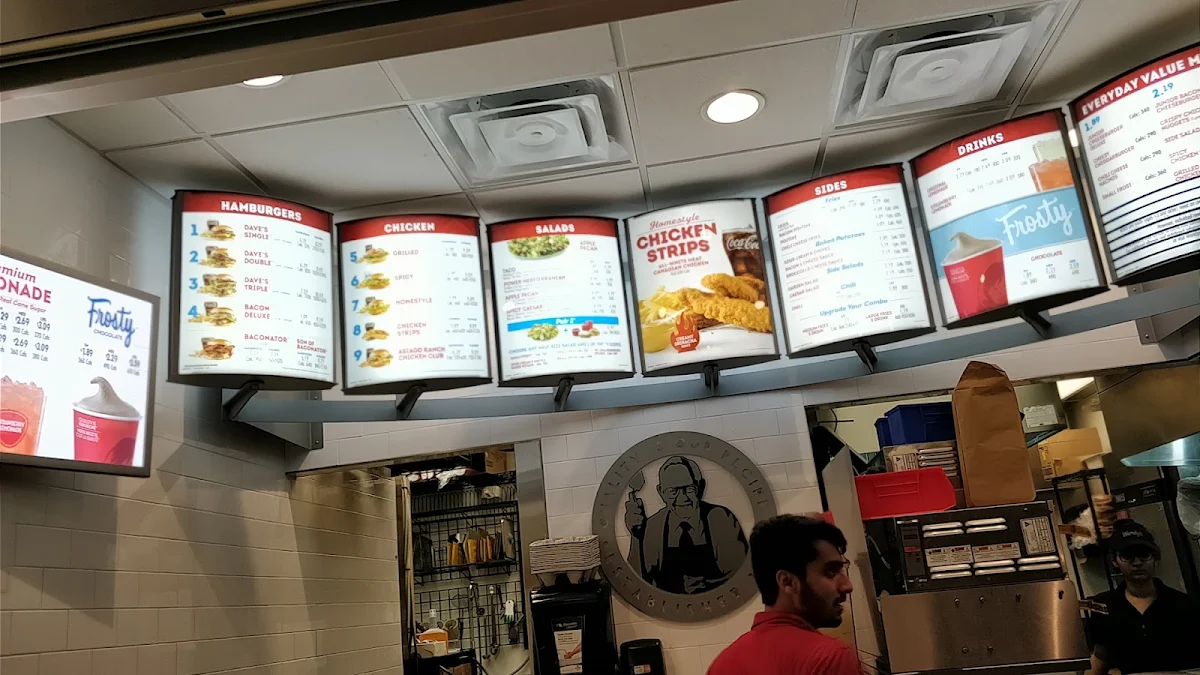 Menu, Wendy's