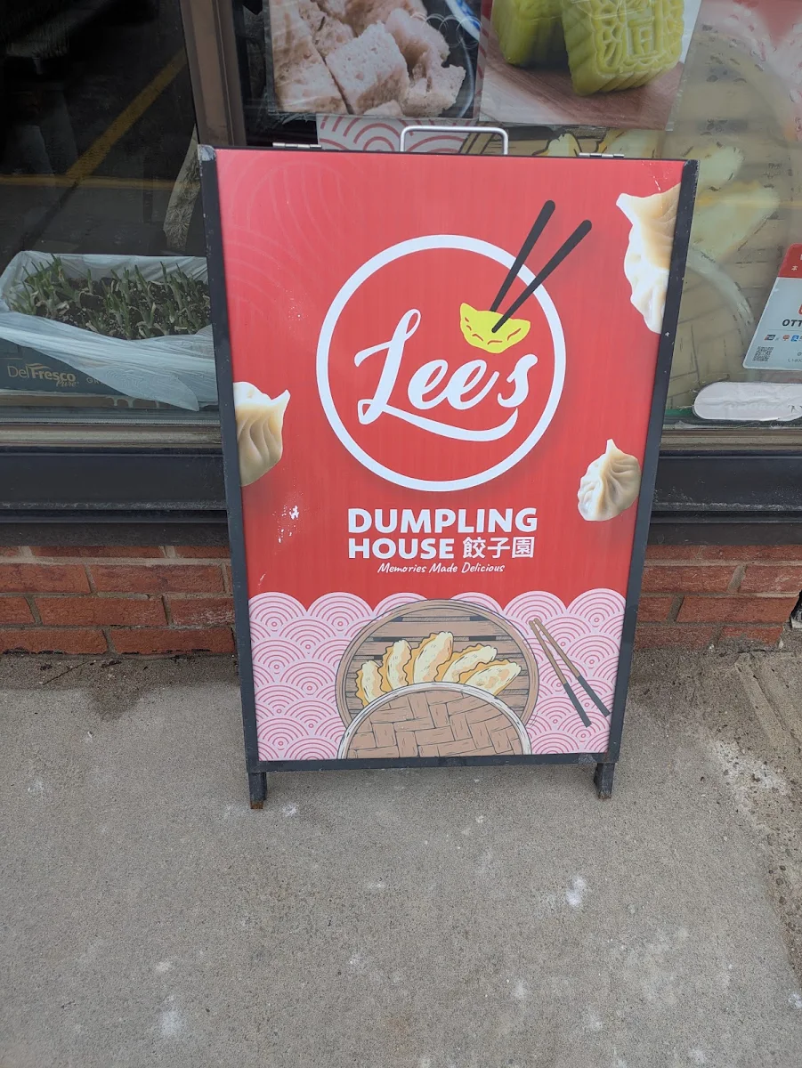 Menu, Lee's Dumpling House (Scarborough)