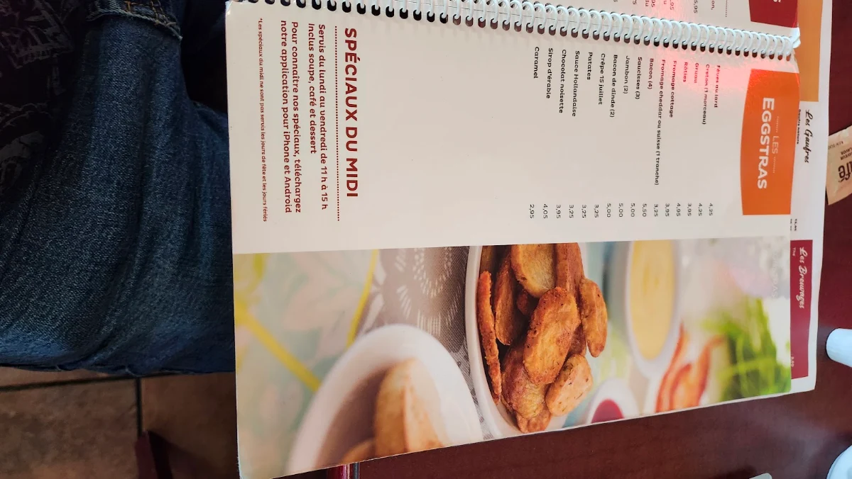 Menu, Eggsquis