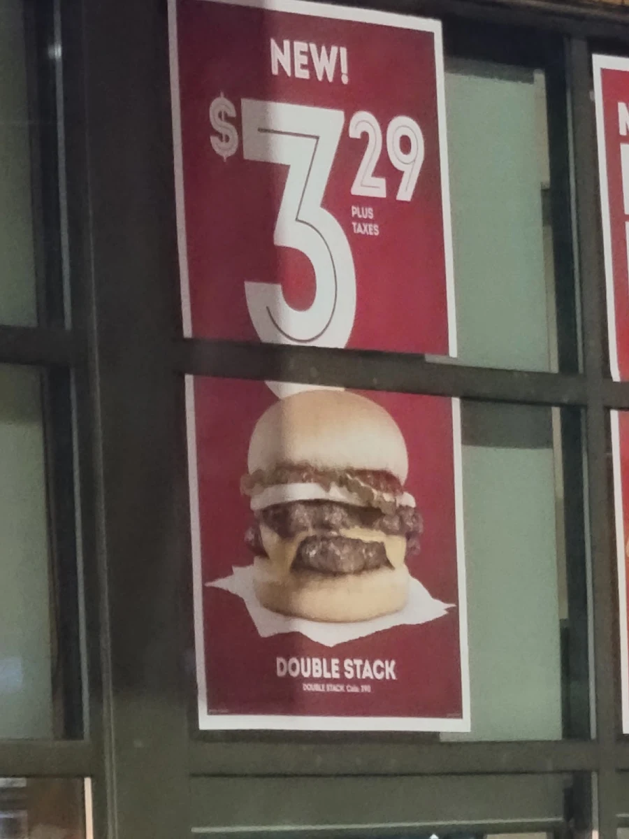 Menu, Wendy's
