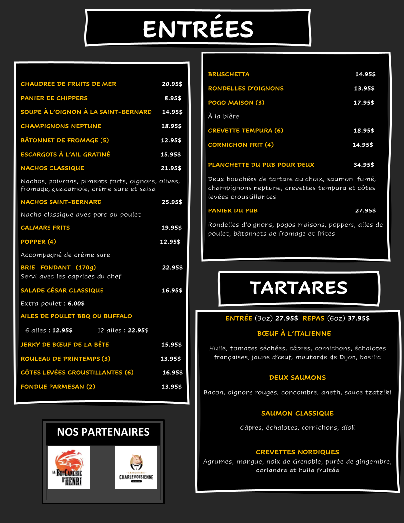 Menu photo 1
