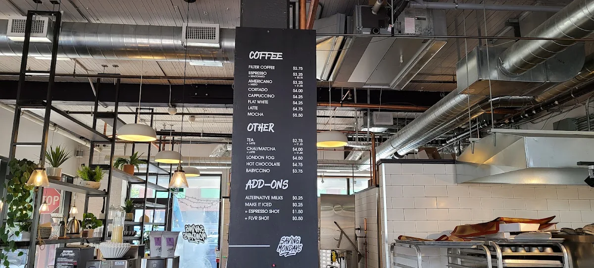 Menu, Saving Mondays