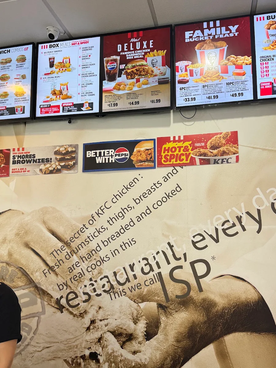 Menu, KFC
