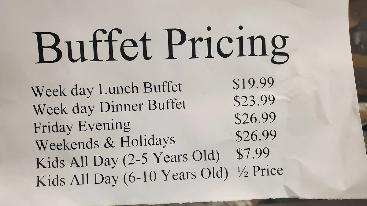 Menu, Indias Taste Markham