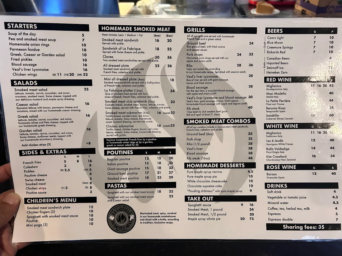 Menu photo 1