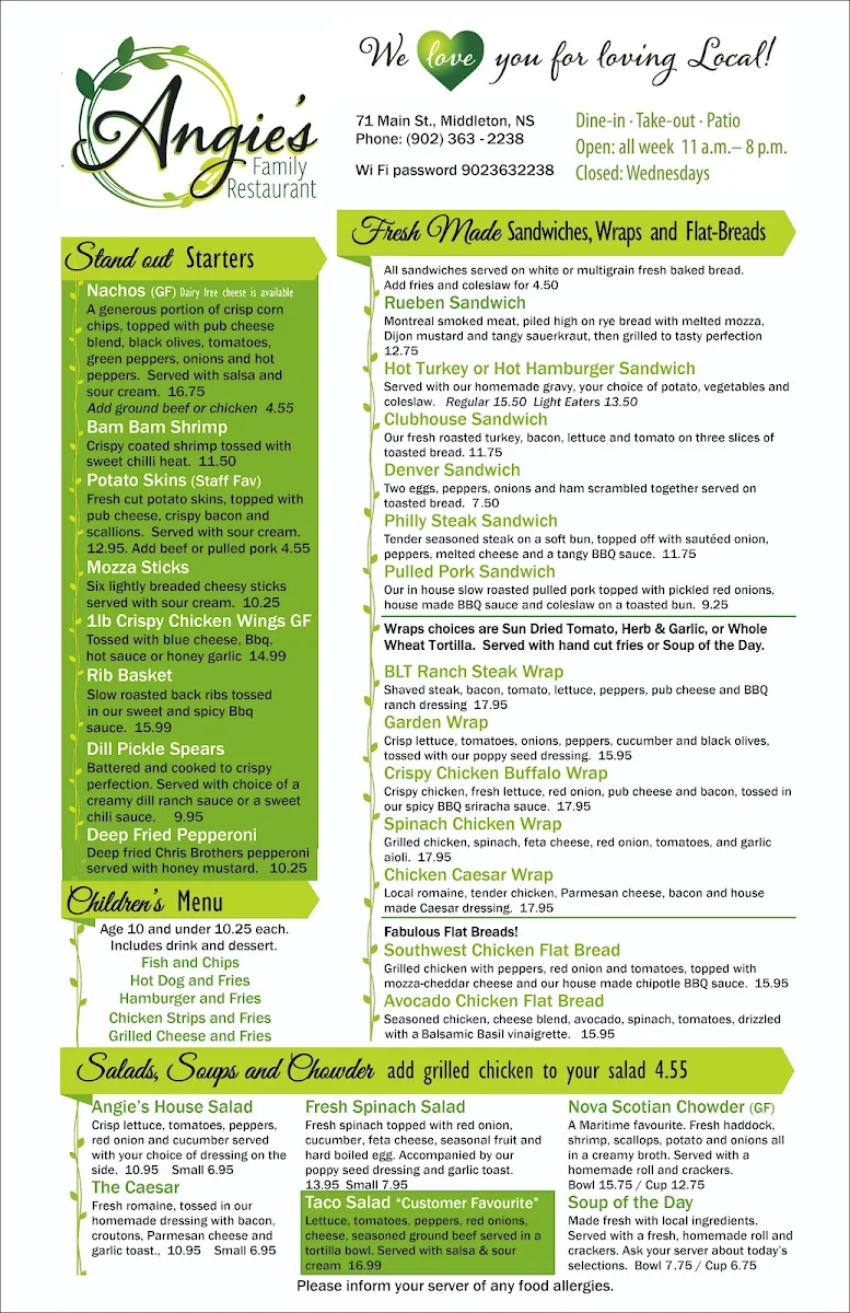 Menu photo 1