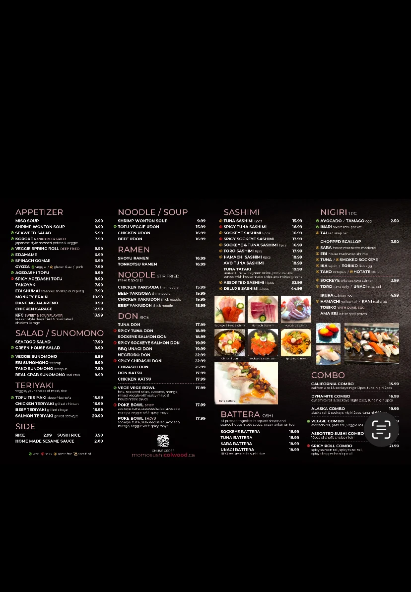Menu photo 1