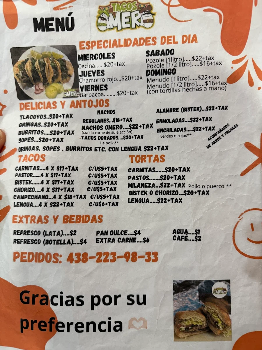 Menu, Versashop