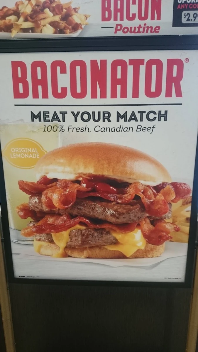 Menu, Tim Hortons