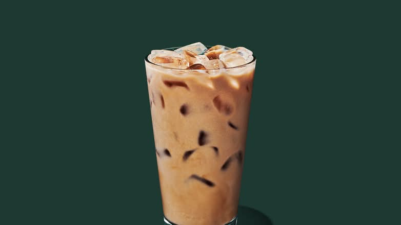 Latte glacé Starbucks Blonde® à la vanille
