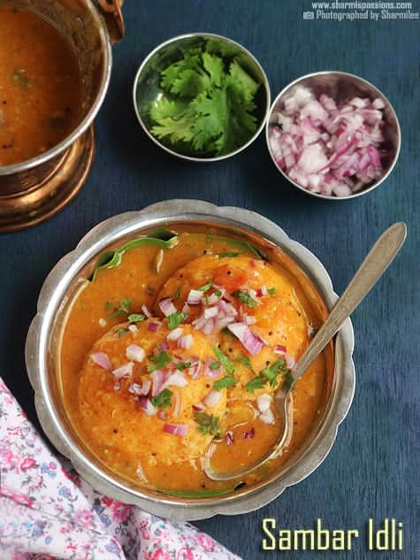 Sambar Idly(2pcs)