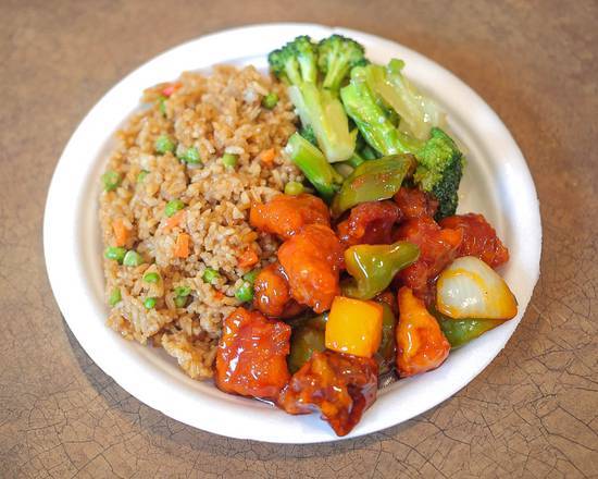 Sweet-and-Sour Pork Combo