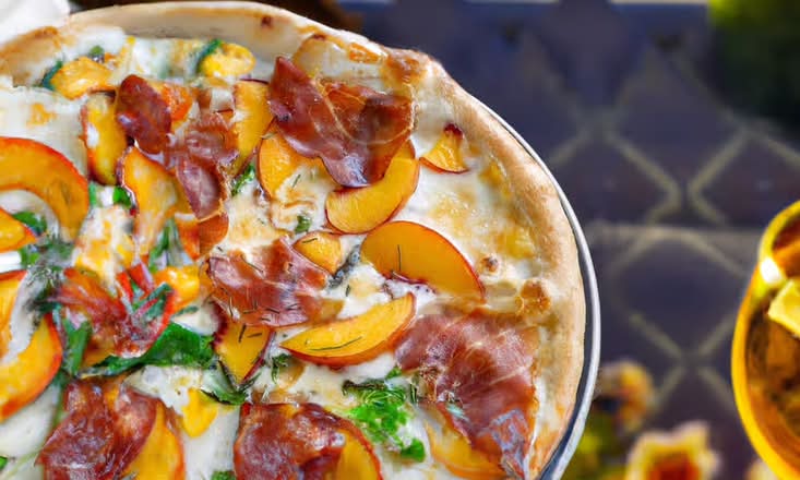 Roasted Pear & Goat Cheese