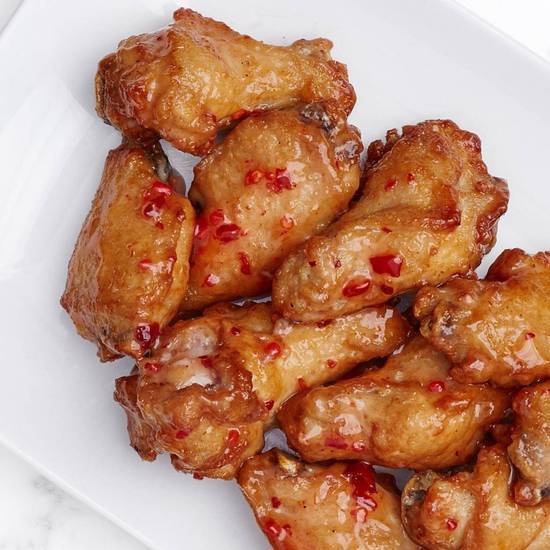 Baked Chicken Wings (8)