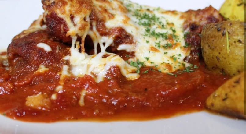 Baked Veal Parmesan