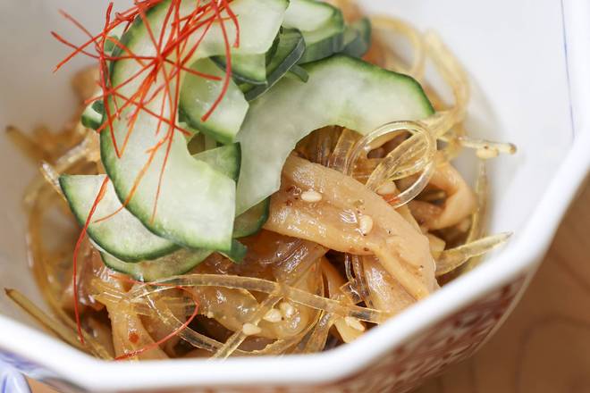 Seasoned Bamboo Shoots & Kurage