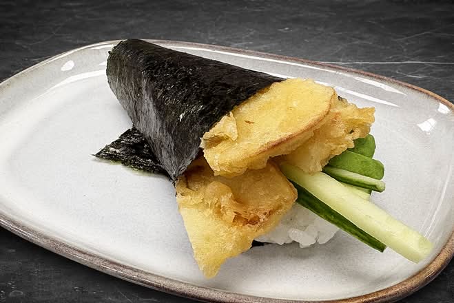 Yam Tempura Cone