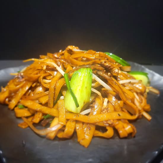 T17.   STIR FRIED HO FUN ( DRY STYLE)