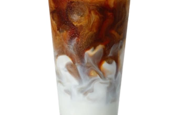 Iced Coffee with Coconut Milk