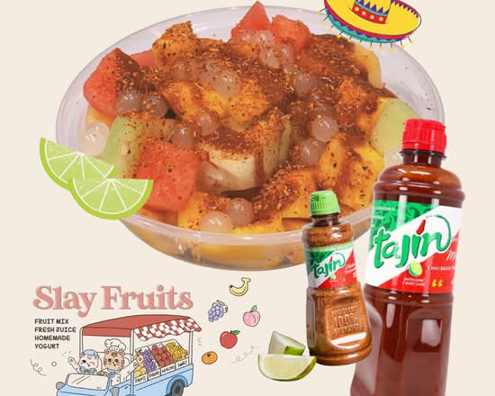 Tajín & Lime (Mexican Style Spicy. Limited time only)