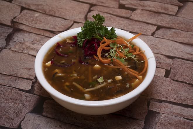 Manchow Noodle Soup