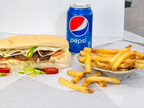 Steak & Mushroom Sub Combo