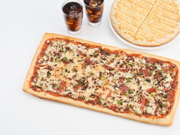 Party Pizza (4 Toppings) & 16" Garlic Finger