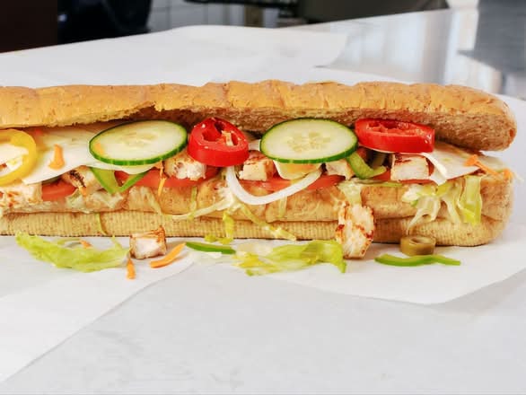 Chicken, Cheese & Mushroom Sub