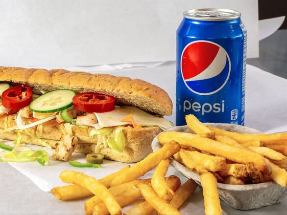 Chicken Ceaser Sub Combo