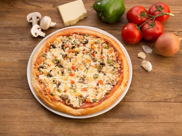 9" Works Pizza