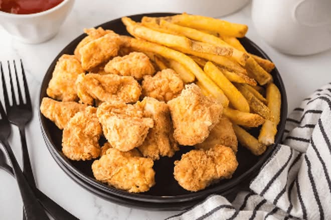 Popcorn Chicken & Fries