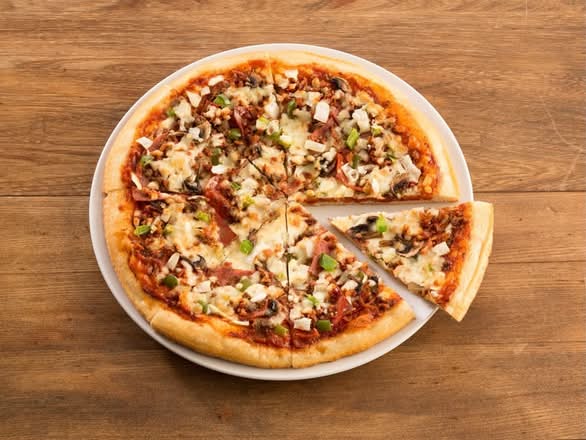 6" Meat Pizza