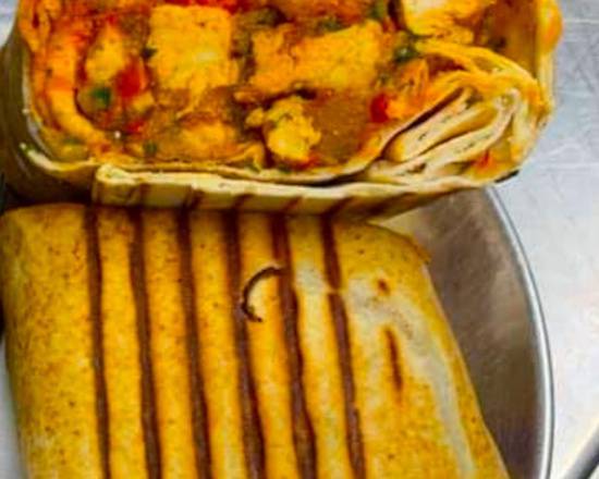 Green Chili Chicken Wrap