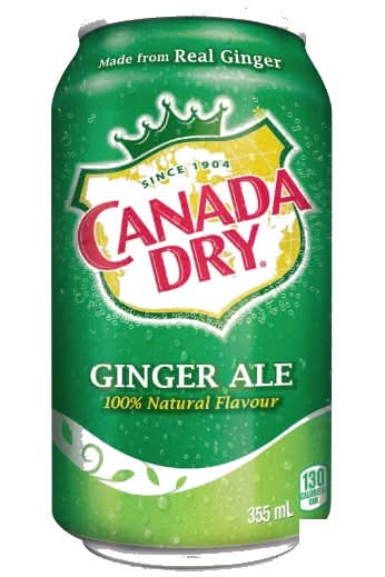 Ginger Ale Can