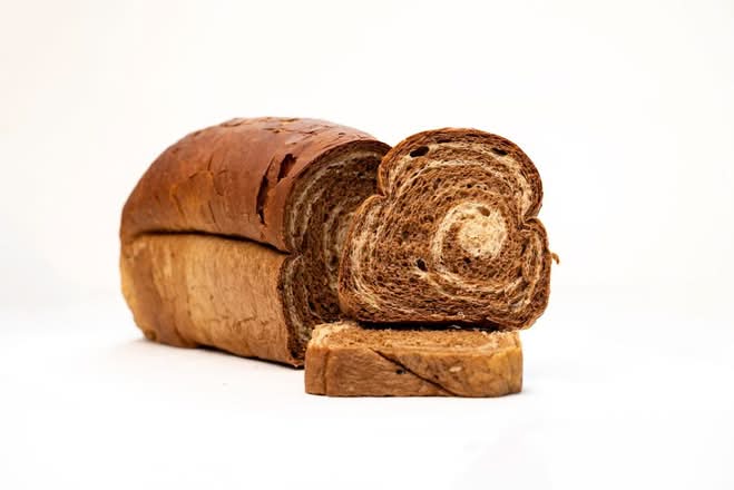 Sliced Marble Rye Bread